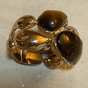 Boutique tiger’s cocktail ring